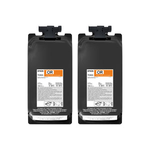 Epson UltraChrome DS Ink for F6470H - 1.6 Liter Orange Ink Packs Sublimation Bundle Epson 