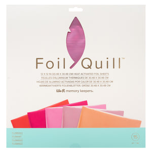 Foil Quill Foil Pack - Flamingo 12" x 12" - 15 Pack - Swing Design