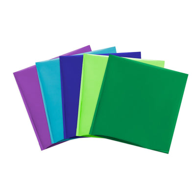 Foil Quill Foil Pack - Peacock 12&quot; x 12&quot; - 15 Pack - Swing Design
