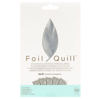 Foil Quill Foil Pack - Silver 4" x 6" - 30 Pack - Swing Design