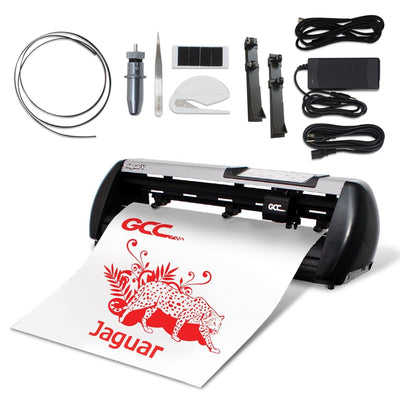 GCC Jaguar V LX 24&quot; Pro Vinyl Cutter &amp; Aligning System for Contour Cutting GCC Vinyl Cutter GCC 24 Inch Cutter 