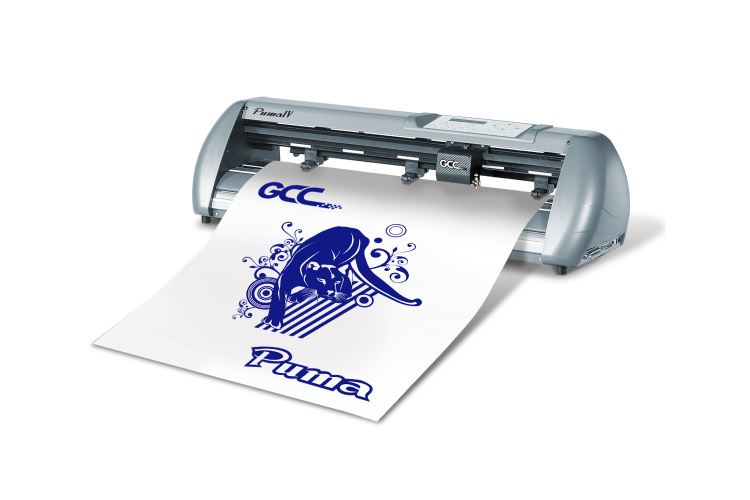 GCC Puma IV LX 24" Professional Vinyl Cutter With Aligning System for Contour Cutting - Swing Design