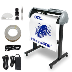 GCC Puma IV LX 24" Professional Vinyl Cutter w/ Aligning System Contour Cutting GCC Vinyl Cutter GCC 24 Inch Cutter With Stand 