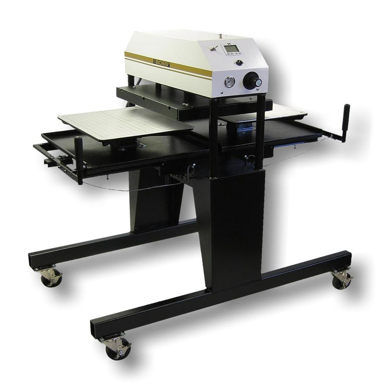 Geo Knight 394-MTS Twin Shuttle heat Press - 20" x 25" - Swing Design