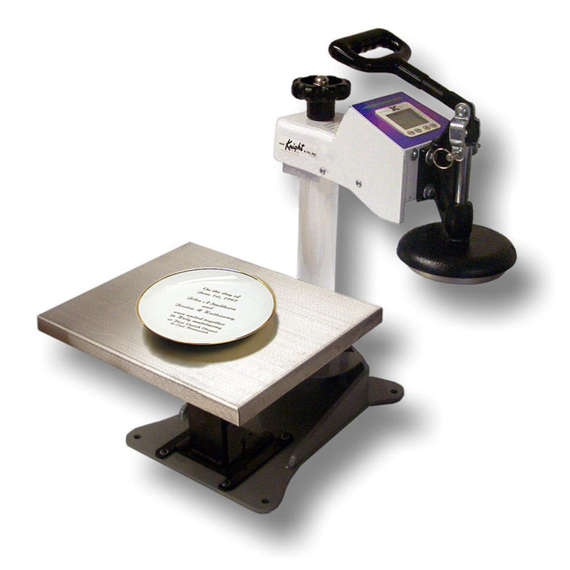 Geo Knight DC Digital Combo Swing Away Heat Press - Plate Attachment - Swing Design