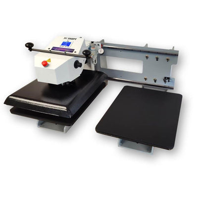 Geo Knight DK20SPT Twin Air Automatic Shuttle Press - 16" x 20" - Swing Design1