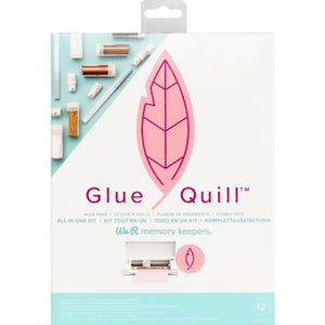 Glue Quill All-In-One Bundle, Adapters, Pens, Glitter, Embossing Powder - Swing Design