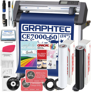 Graphtec CE7000-60 PLUS - 24" Professional Bundle, BONUS Software & Warranty Graphtec Bundle Graphtec 