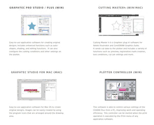 Graphtec CE7000-60 PLUS - 24" w/ Oracal Bundle, BONUS Software, 2yr Warranty - Swing Design