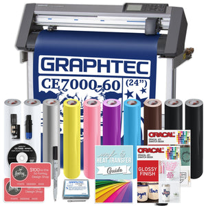 Graphtec CE7000-60 PLUS - 24" w/ Oracal Bundle, BONUS Software, 2yr Warranty Graphtec Bundle Graphtec 