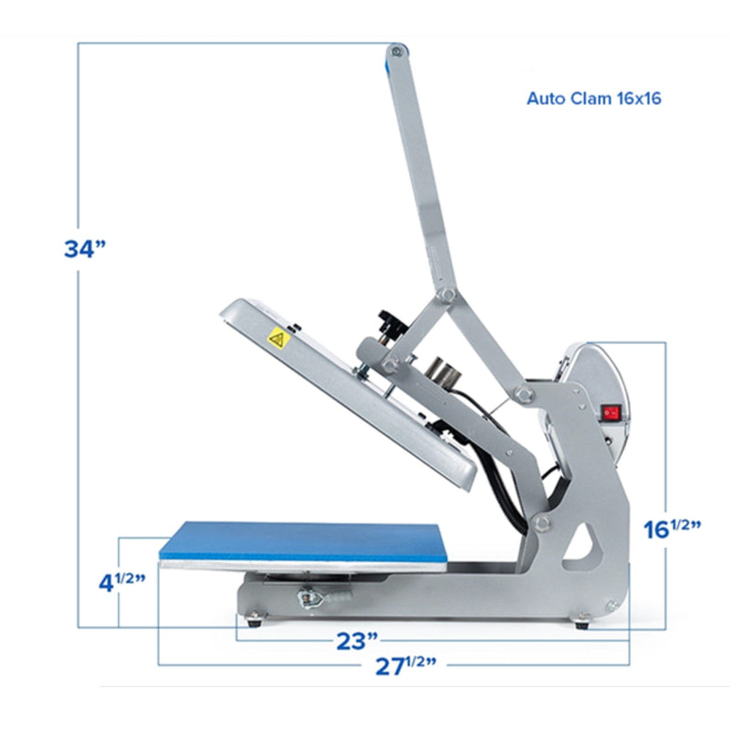 Hotronix Auto Clam Heat Press - 16" x 16" Heat Press Hotronix 