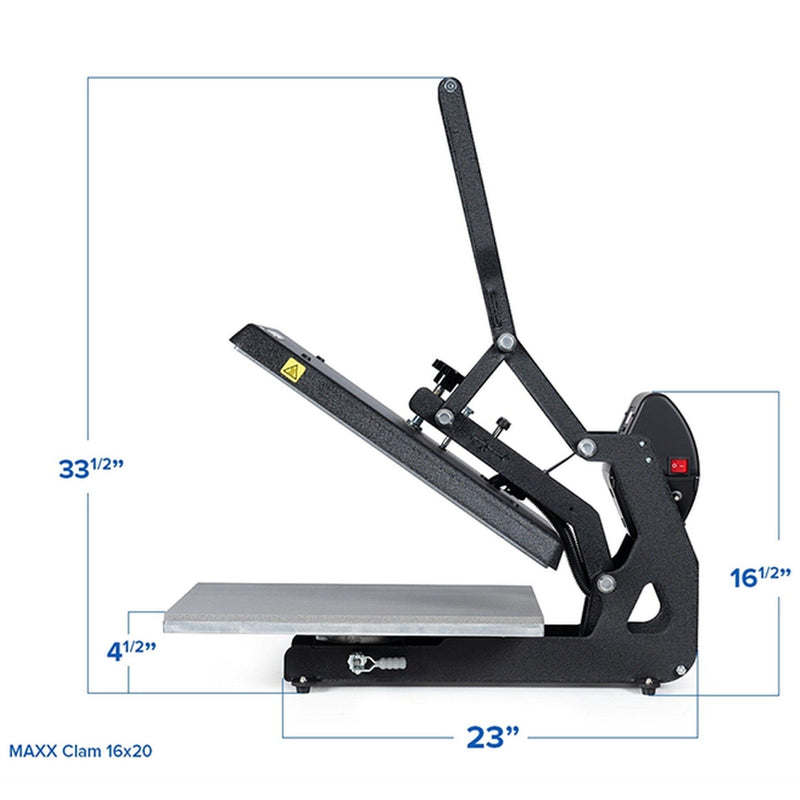 Hotronix MAXX 16"x 20" Clam Heat Press Bundle Heat Press Hotronix 