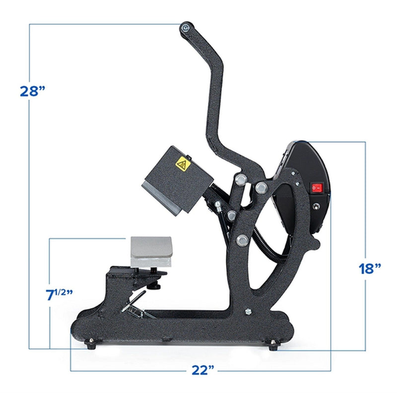 Hotronix MAXX Cap Heat Press w/ 3.5" x 6" Platen Heat Press Hotronix 