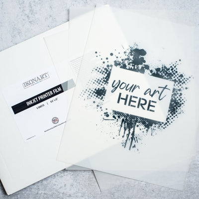 Ikonart Inkjet Printer Film 11" x 17" - 100 Sheets Silhouette Ikonart 