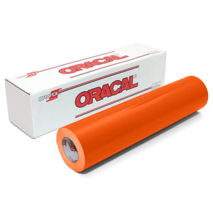 Oracal 651 Glossy 24" x 150 ft Vinyl Rolls - 61 Colors Oracal Vinyl Oracal Orange 