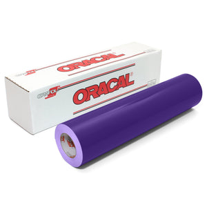 Oracal 651 Glossy 24" x 150 ft Vinyl Rolls - 61 Colors Oracal Vinyl Oracal Royal Purple 