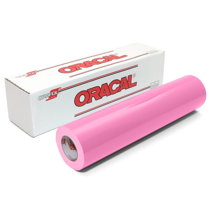 Oracal 651 Glossy 24" x 150 ft Vinyl Rolls - 61 ColorsSoft Pink - Swing Design46