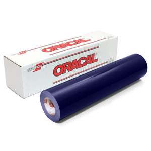 Oracal 651 Glossy 24" x 150 ft Vinyl Rolls - 61 Colors Oracal Vinyl Oracal Steel Blue 