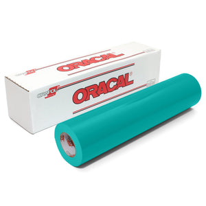 Oracal 651 Glossy 24" x 150 ft Vinyl Rolls - 61 Colors Oracal Vinyl Oracal Turquoise 
