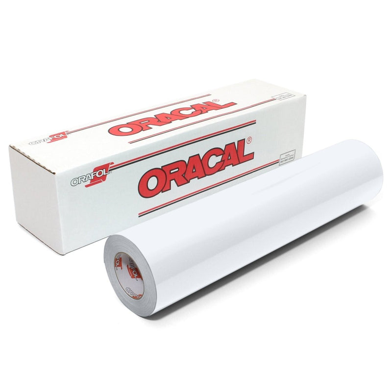 Oracal 651 Glossy 24" x 150 ft Vinyl Rolls - 61 ColorsWhite - Swing Design55