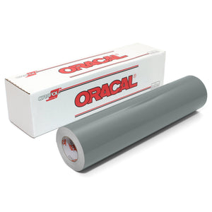 Oracal 651 Glossy Vinyl 24" x 150 FT Roll - Grey Oracal Vinyl Oracal 