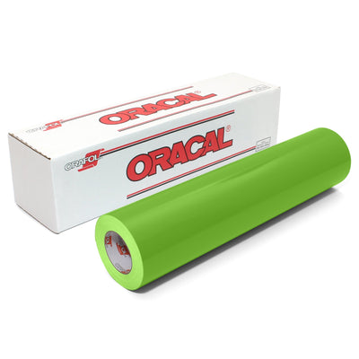 Oracal 651 Glossy Vinyl 24" x 150 FT Roll - Limetree Green Oracal Vinyl Oracal 
