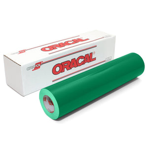 Oracal 651 Glossy Vinyl 24" x 30 FT Roll - Green Oracal Vinyl Oracal 