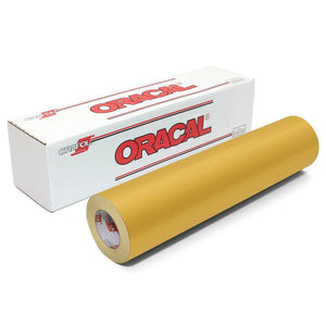 Oracal 651 Glossy Vinyl Rolls - Imitation Gold Oracal Vinyl Oracal 