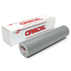 Oracal 651 Glossy Vinyl Rolls - Middle Grey Oracal Vinyl Oracal 