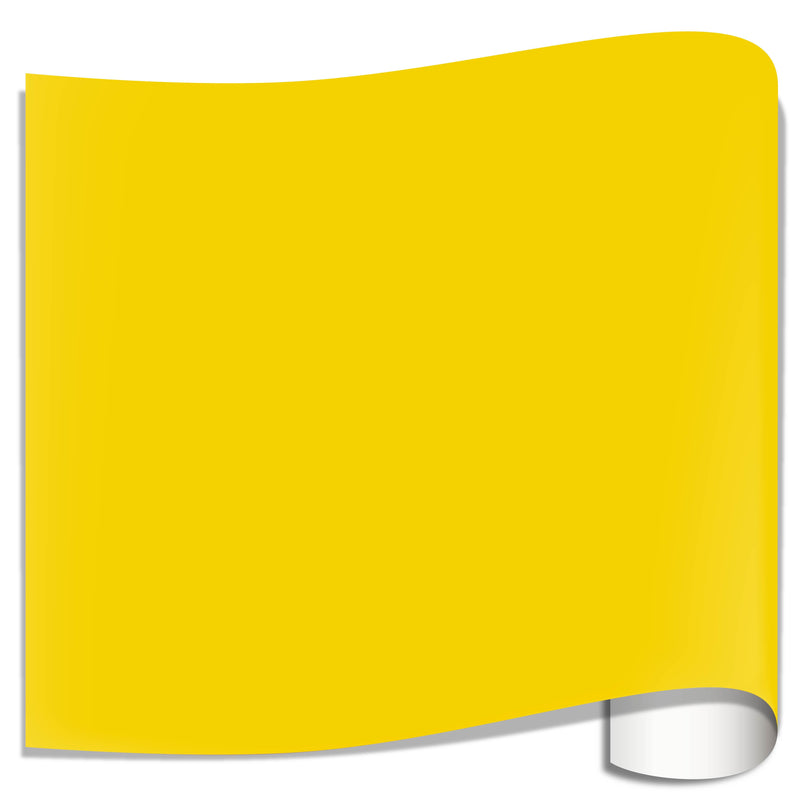 Oracal 651 Glossy Vinyl Sheets 12" x 12" - 10 Pack Oracal Vinyl Oracal Light Yellow 