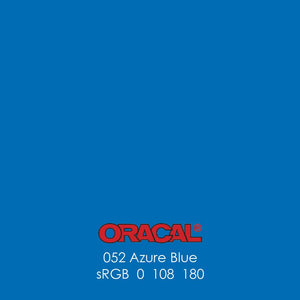 Oracal 651 Glossy Vinyl Sheets - Azure Blue - Swing Design