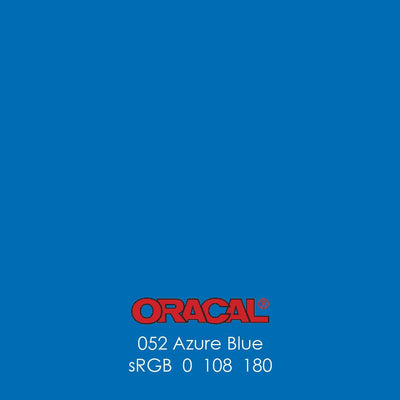 Oracal 651 Glossy Vinyl Sheets - Azure Blue - Swing Design