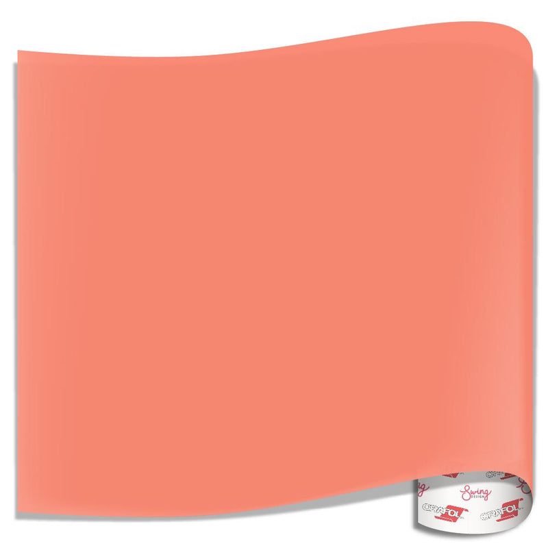 Oracal 651 Glossy Vinyl Sheets - Coral - Swing Design