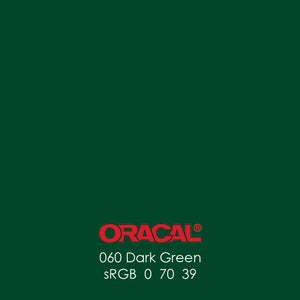 Oracal 651 Glossy Vinyl Sheets - Dark Green - Swing Design