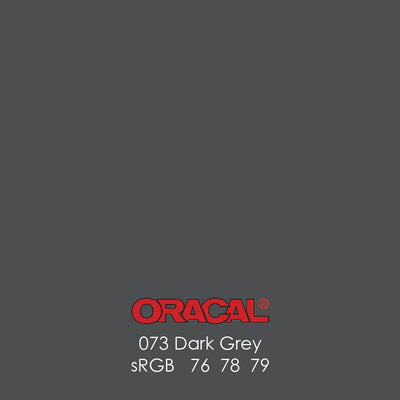 Oracal 651 Glossy Vinyl Sheets - Dark Grey - Swing Design