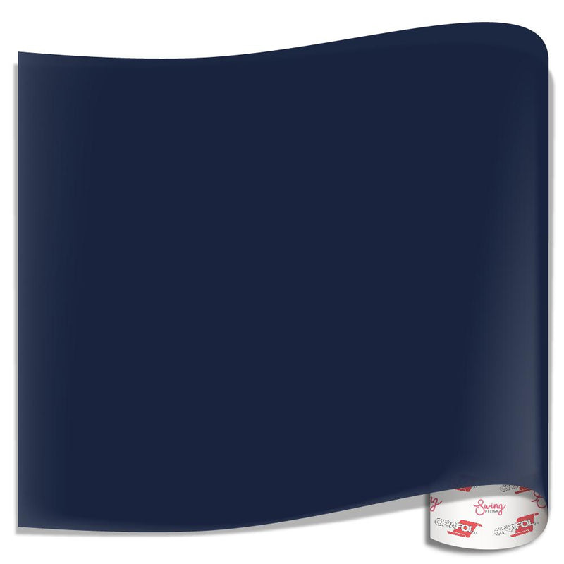 Oracal 651 Glossy Vinyl Sheets - Deep Sea Blue - Swing Design
