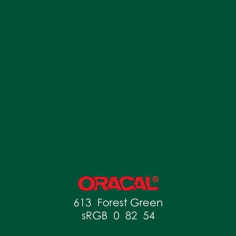 Oracal 651 Glossy Vinyl Sheets - Forest Green - Swing Design
