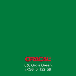 Oracal 651 Glossy Vinyl Sheets - Grass Green - Swing Design