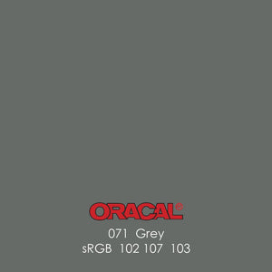Oracal 651 Glossy Vinyl Sheets - Grey - Swing Design