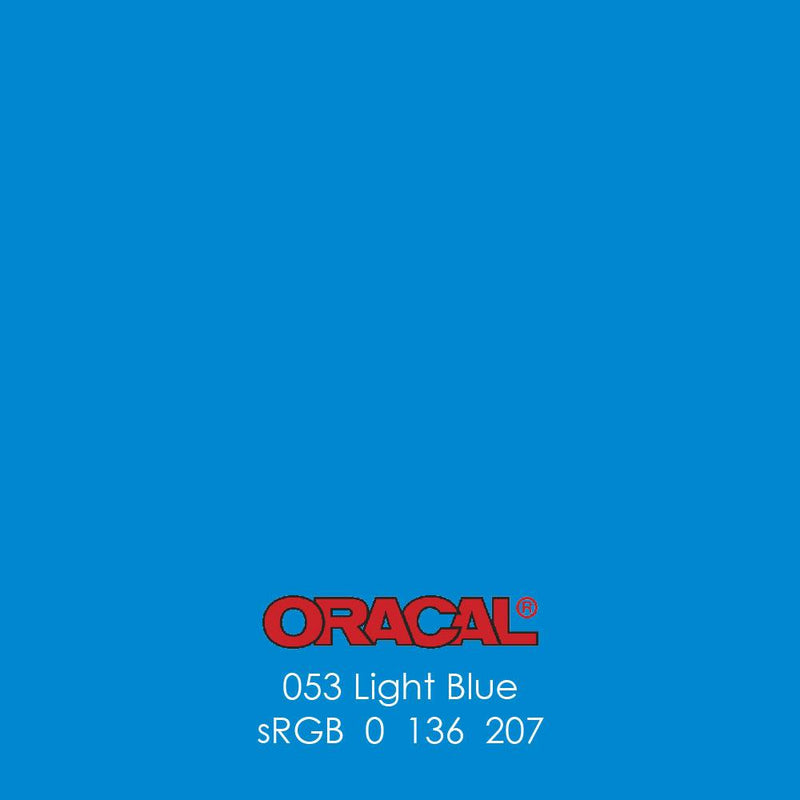 Decal Vinyl | Oracal 651 Vinyl - Light Blue | Swing Design