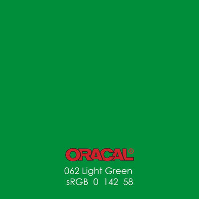 Oracal 651 Glossy Vinyl Sheets - Light Green - Swing Design