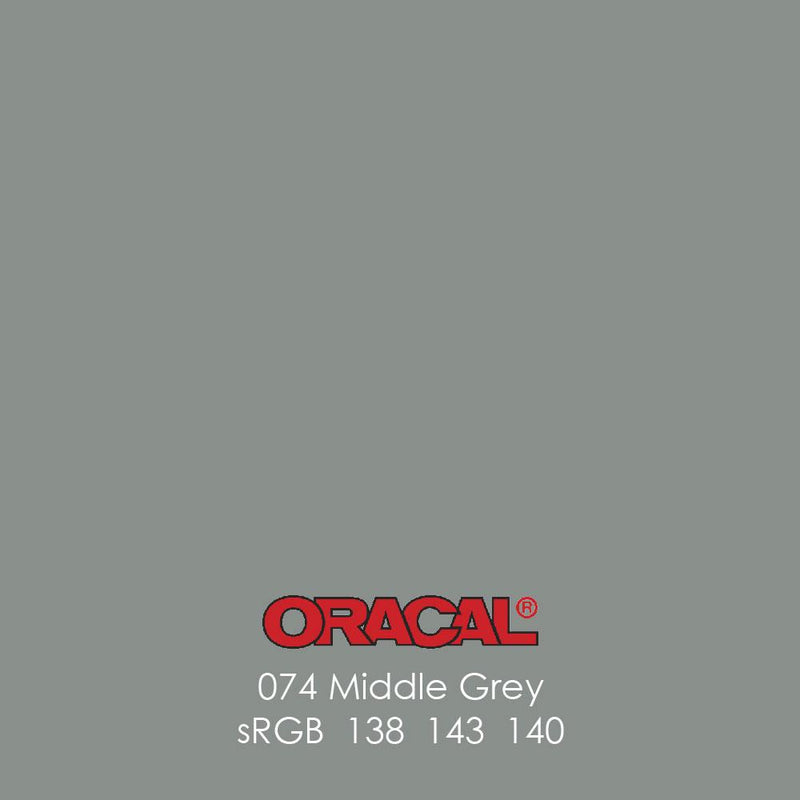 Oracal 651 Glossy Vinyl Sheets - Middle Gray | Swing Design