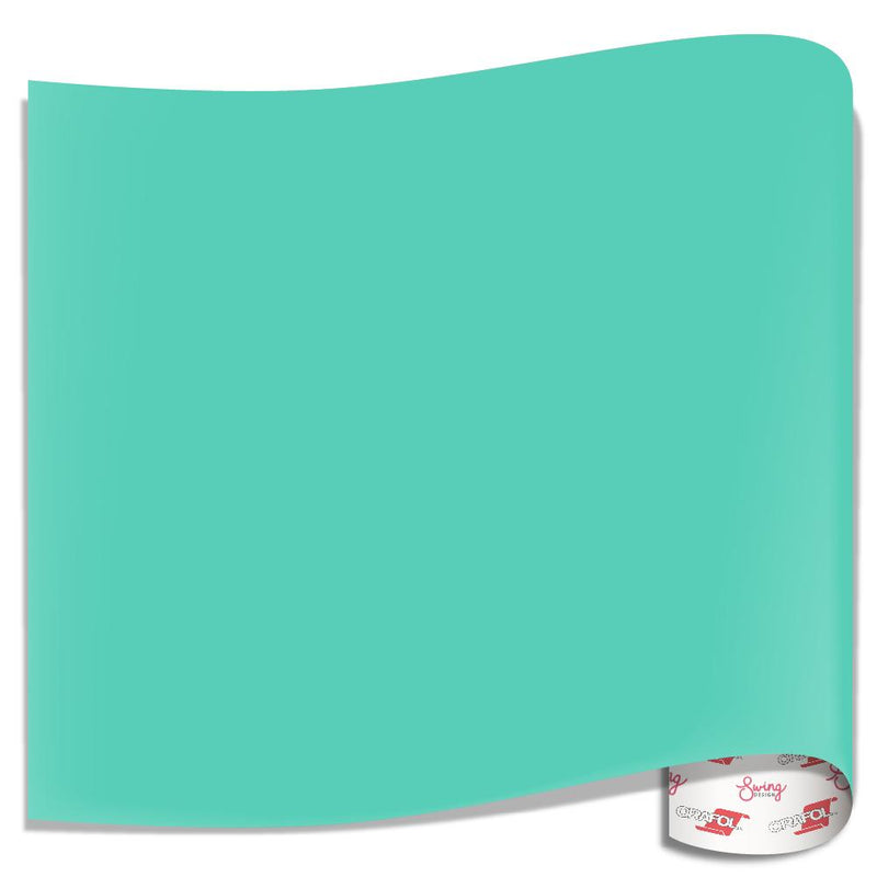 Oracal 651 Glossy Vinyl Sheets - Mint - Swing Design