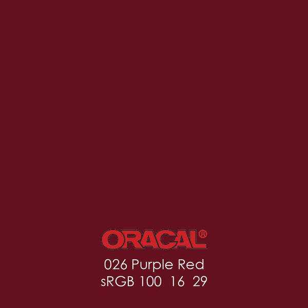 ワインレッド1.9.7.9.10 Permanent Adhesive Vinyl Sheets | Oracal 651 - Purple Red - Swing