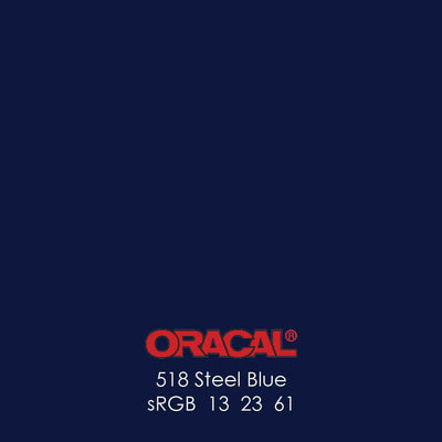 Oracal 651 Glossy Vinyl Sheets - Steel Blue - Swing Design