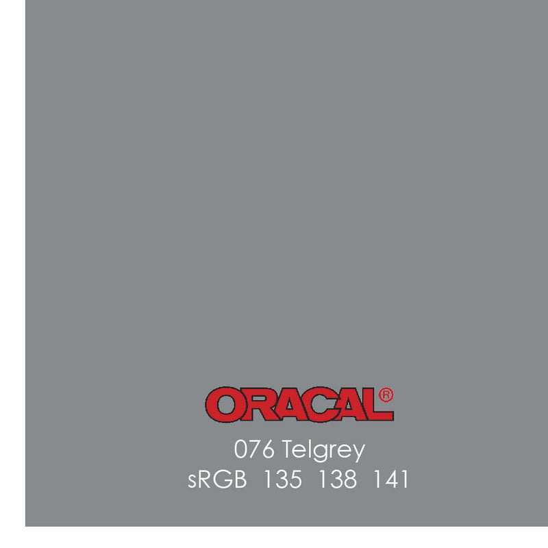 Oracal 651 Glossy Vinyl Sheets - Telegrey - Swing Design