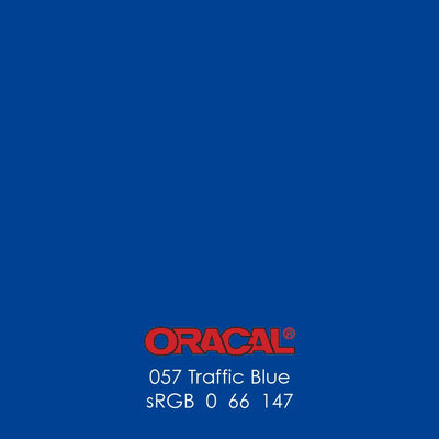 Oracal 651 Glossy Vinyl Sheets - Traffic Blue - Swing Design