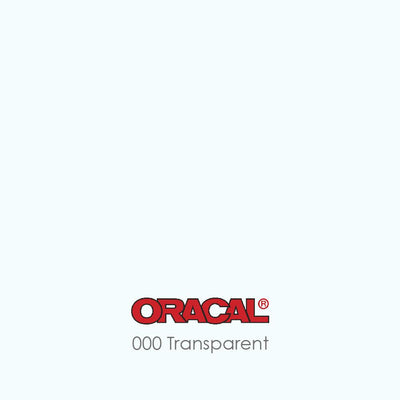 Oracal 651 Glossy Vinyl Sheets - Transparent - Swing Design