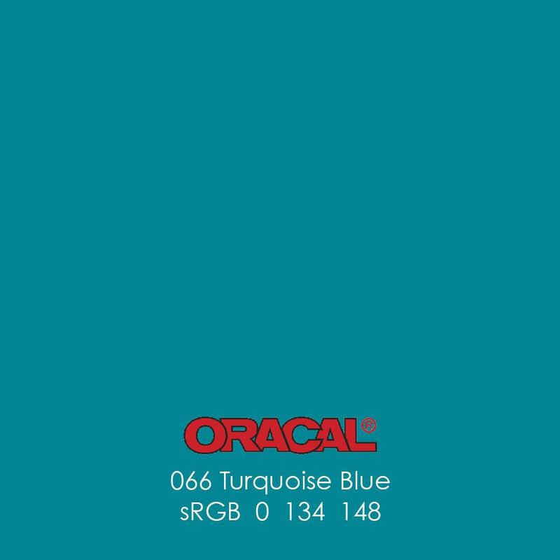 Oracal 651 Glossy Vinyl Sheets - Turquoise Blue - Swing Design