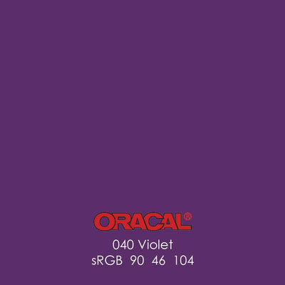 Oracal 651 Glossy Vinyl Sheets - Violet1 Sheet - 12" x 12" - Swing Design3